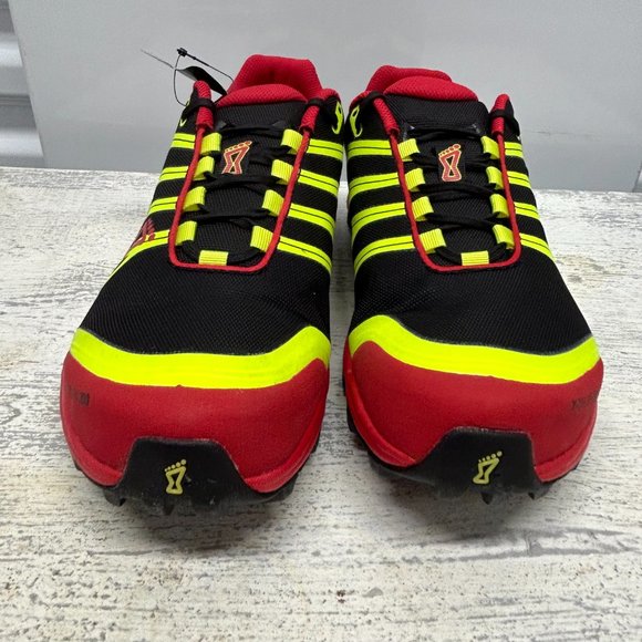 Inov-8 X-Talon 200 (Unisex): Conquer Trails with Black/Red/Neon Yellow Power - Picture 4 of 8